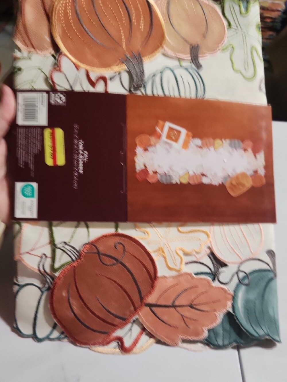 Fall Table Runner - Multi-Color - Picture 5 of 5